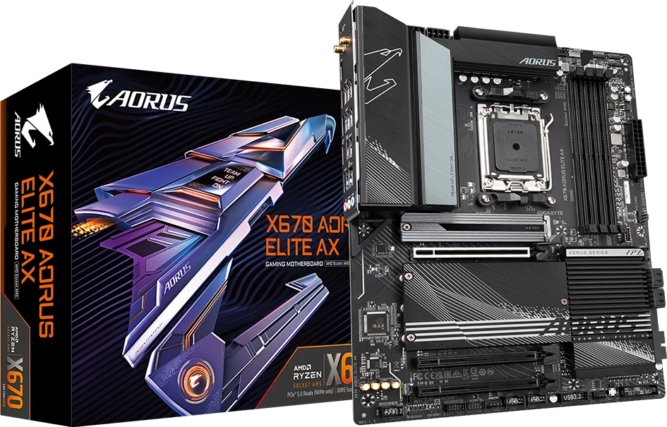 Gigabyte X670 AORUS ELITE AX (Rev. 1.3)